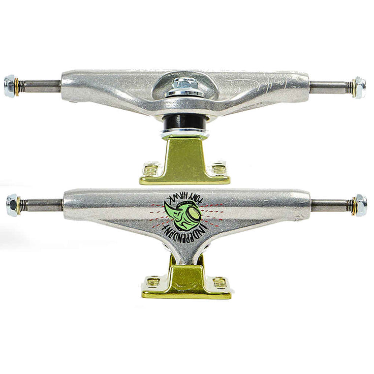 Independent Trucks 144 Forged Hollow Hawk Green Silver 8.25