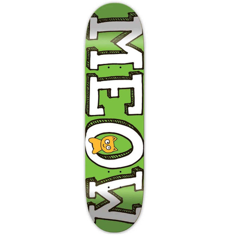 Meow Logo Green 8.25