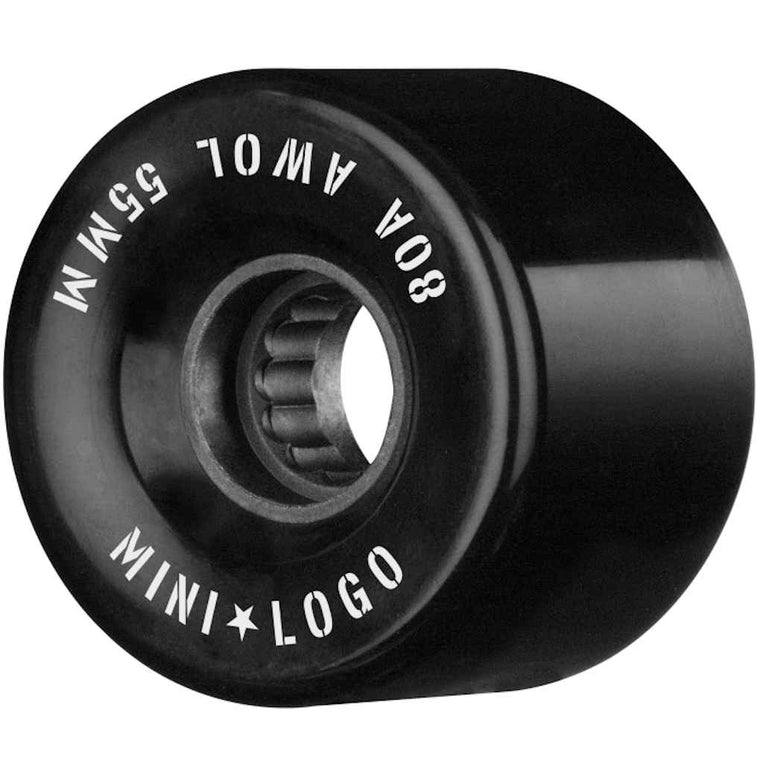 Mini Logo Wheels AWOL 80A 55mm Black
