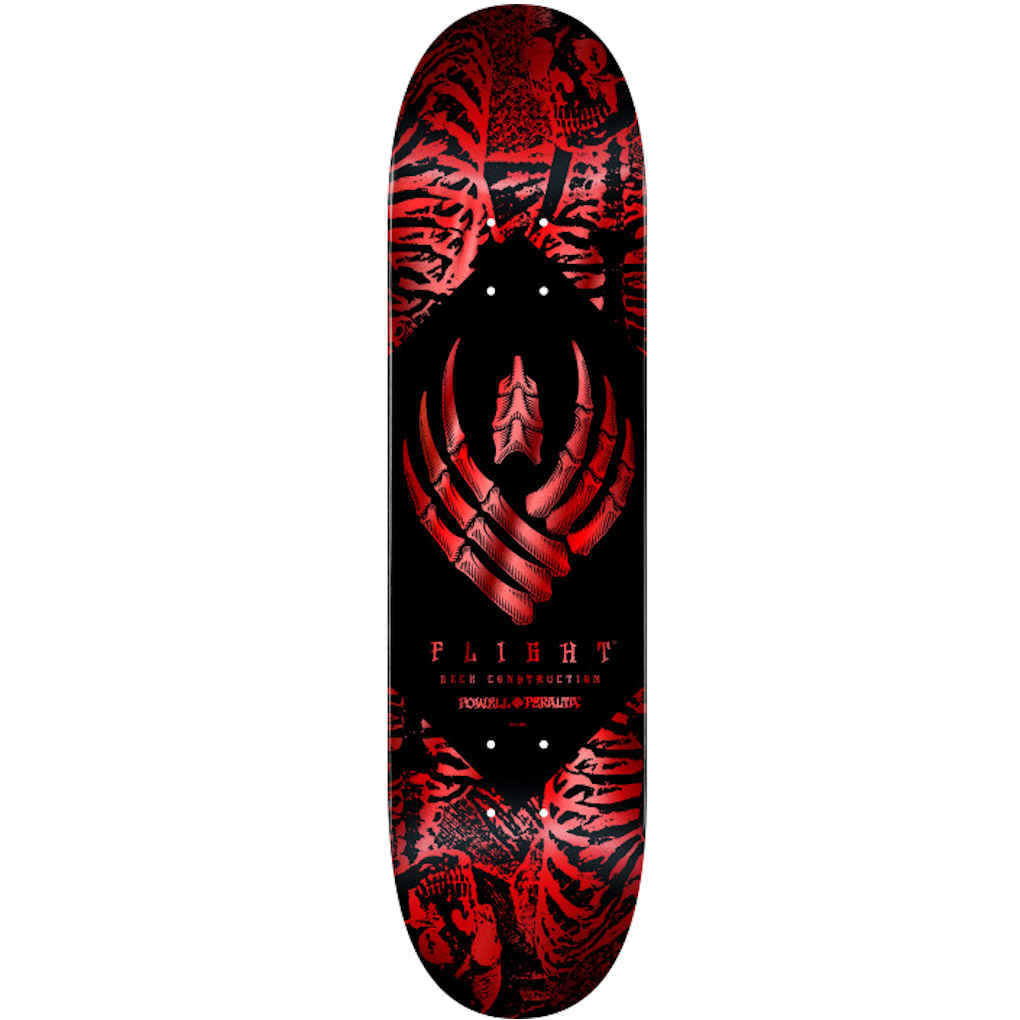 Powell Peralta Flight Skeleton Red 8.38"