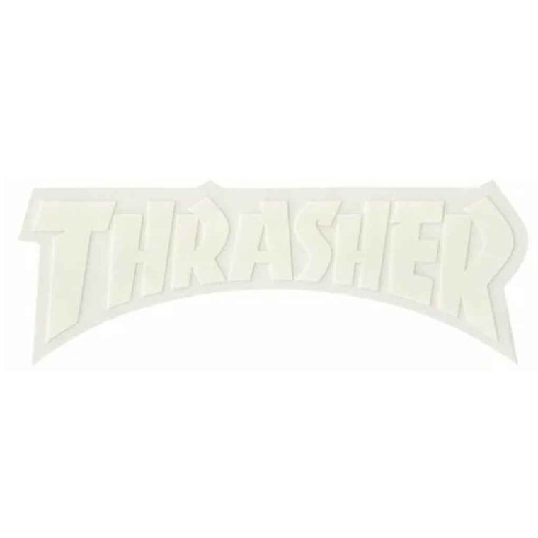 Thrasher Sticker Logo Die Cut White