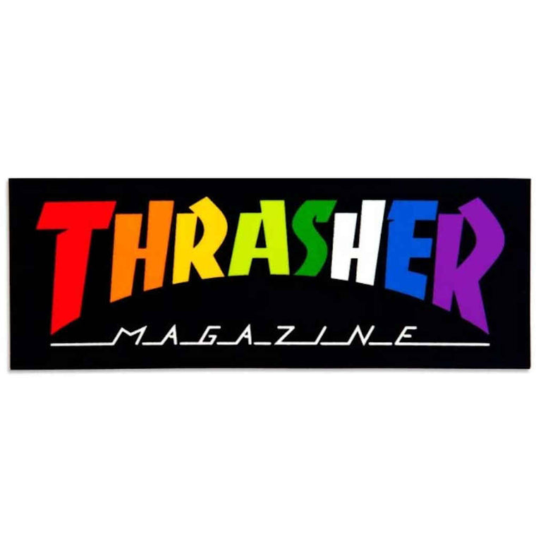 Thrasher Sticker Rainbow