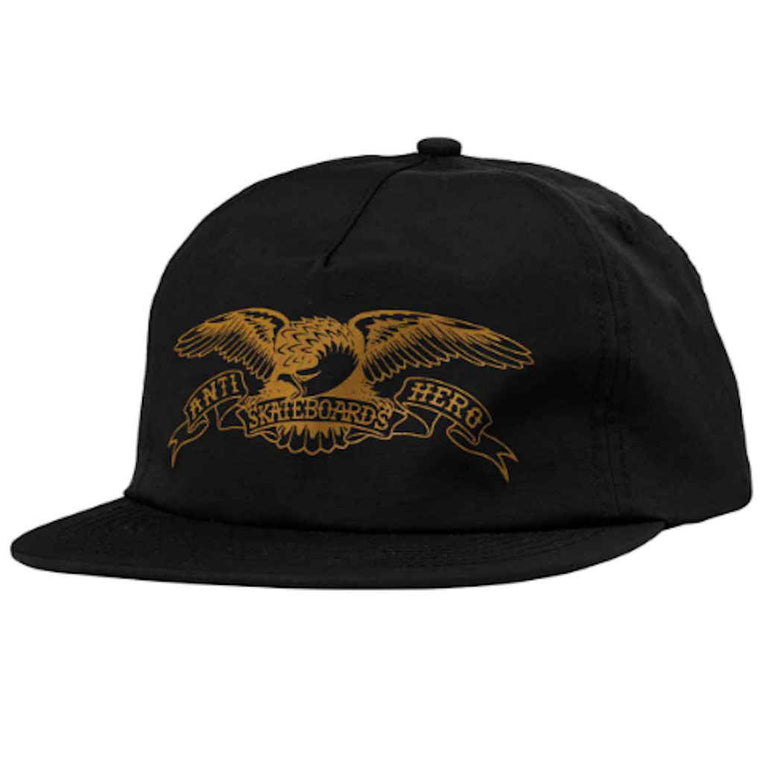 Anti Hero Basic Eagle Snapback Black