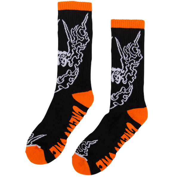 Creature Fortune Socks Black