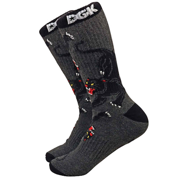 DGK Socks Serene Crew Grey Black