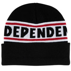 Independent Bar Logo Beanie Black