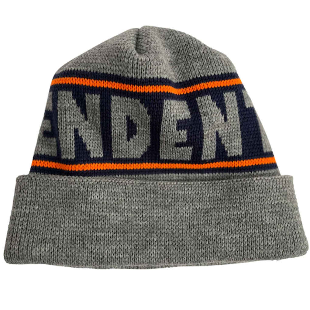 Independent Bar Logo Beanie Grey