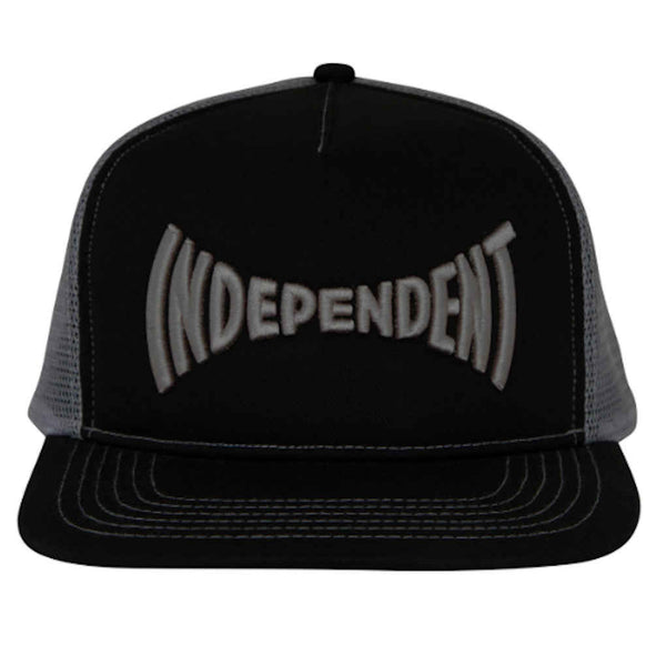 Independent Span Mesh Trucker Black Grey