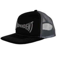 Independent Span Mesh Trucker Black Grey