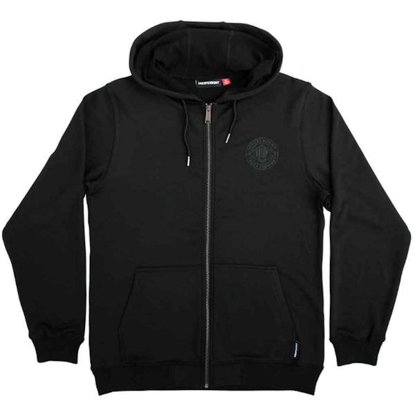 Independent Clipper Zip Hoodie Black