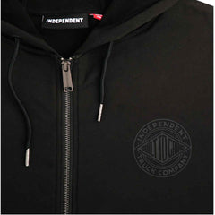 Independent Clipper Zip Hoodie Black