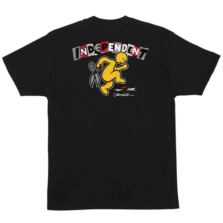 Independent Lance Mountain Ransom Tee Black