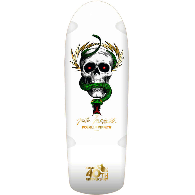 Powell Peralta McGill Skull & Snake 40 Years White 10