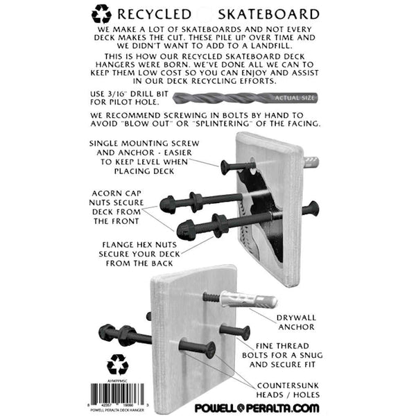 Powell Peralta Recycled Deck Hanger Assorted