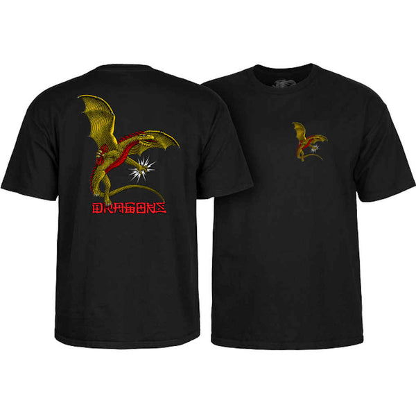 Powell Peralta Dragons Tee Black