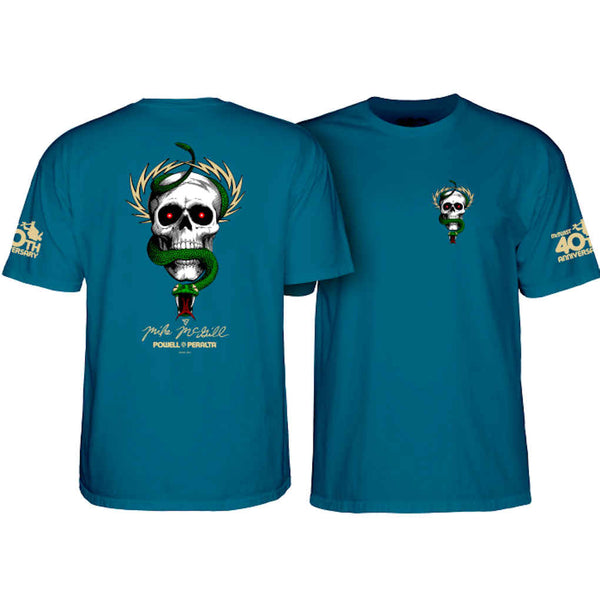 Powell Peralta McGill 40th Anniversary McTwist Tee Blue