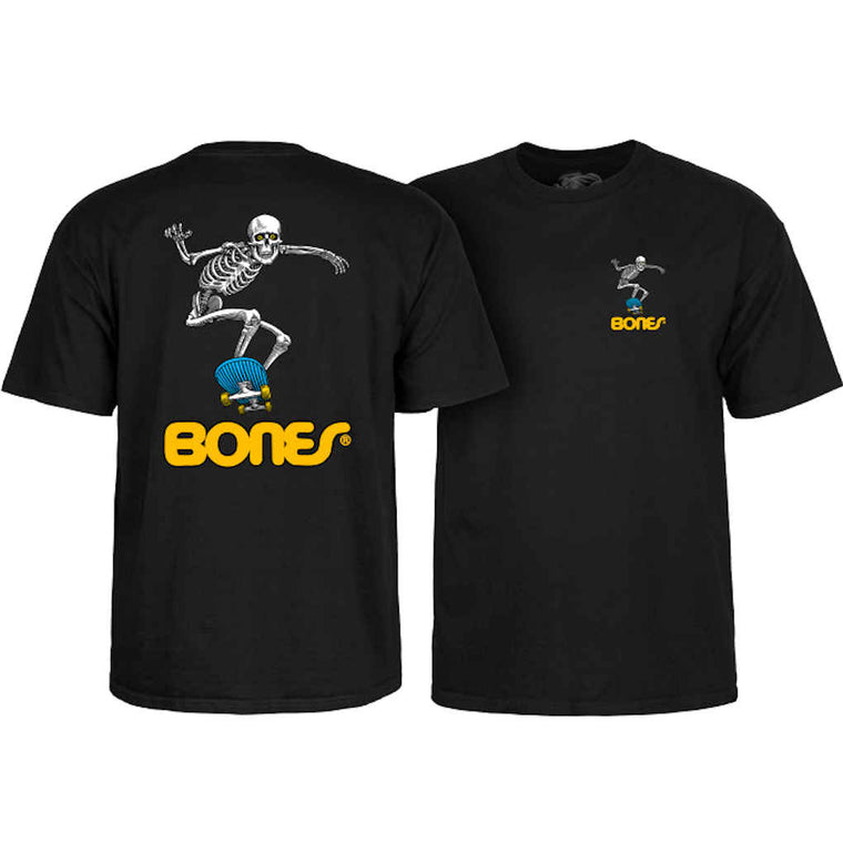 Powell Peralta Skateboard Skeleton II Tee Black