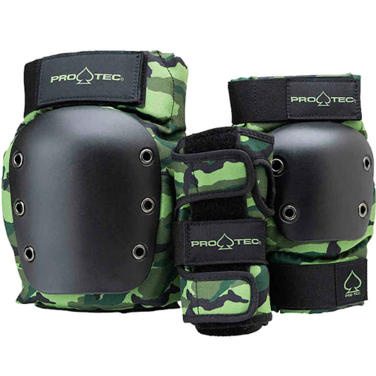 Protec Junior Full Pad Set Camo