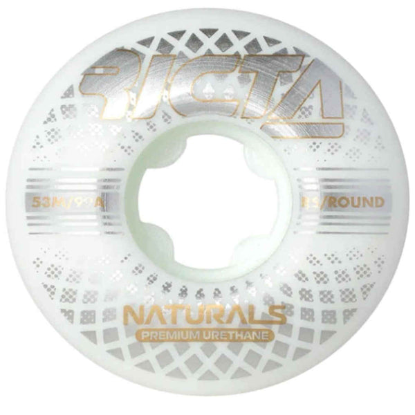 Ricta Wheels Reflective Naturals 99A 53mm White