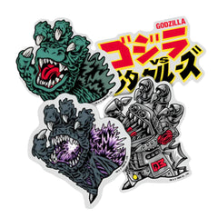 Santa Cruz Godzilla 4 Sticker Pack