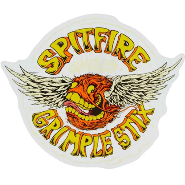 Spitfire Grimple Flying Grimple Sticker