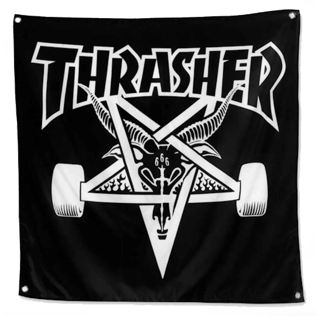 Thrasher Skate Goat Banner