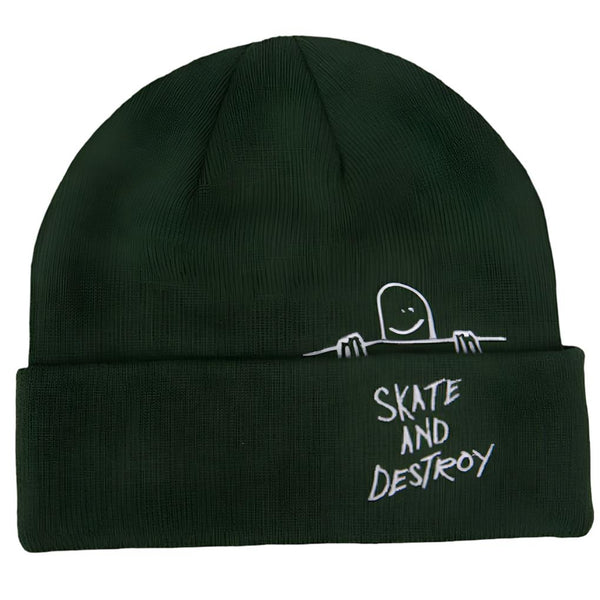 Thrasher Gonz Skate & Destroy Beanie Green