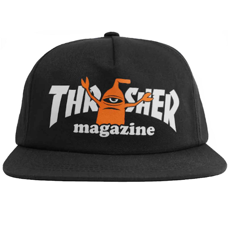 Thrasher X Toy Machine Sect Snapback Black