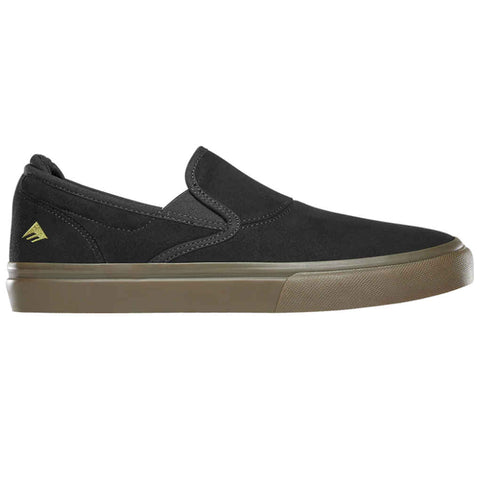 Emerica Wino G6 Slip On Black Black Gum Size 6 9 10 12