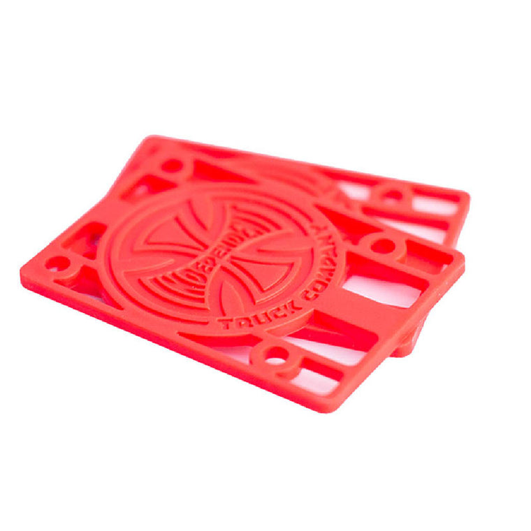 Independent Riser Pads 1/8 Inch Red