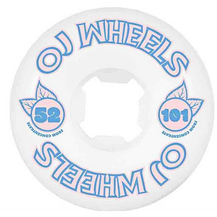 OJ Wheels From Concentrate Hardline Blue White 101A 52mm