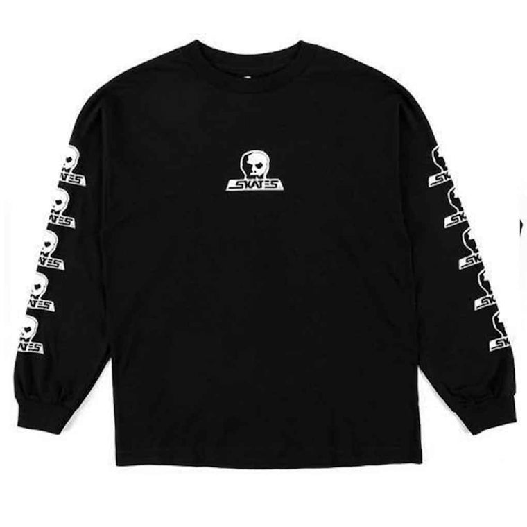 Skull Skates Logo Long Sleeve Black