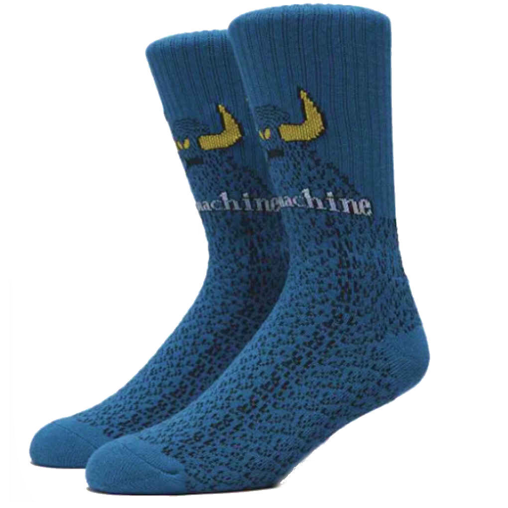 Toy Machine Socks Furry Monster Blue