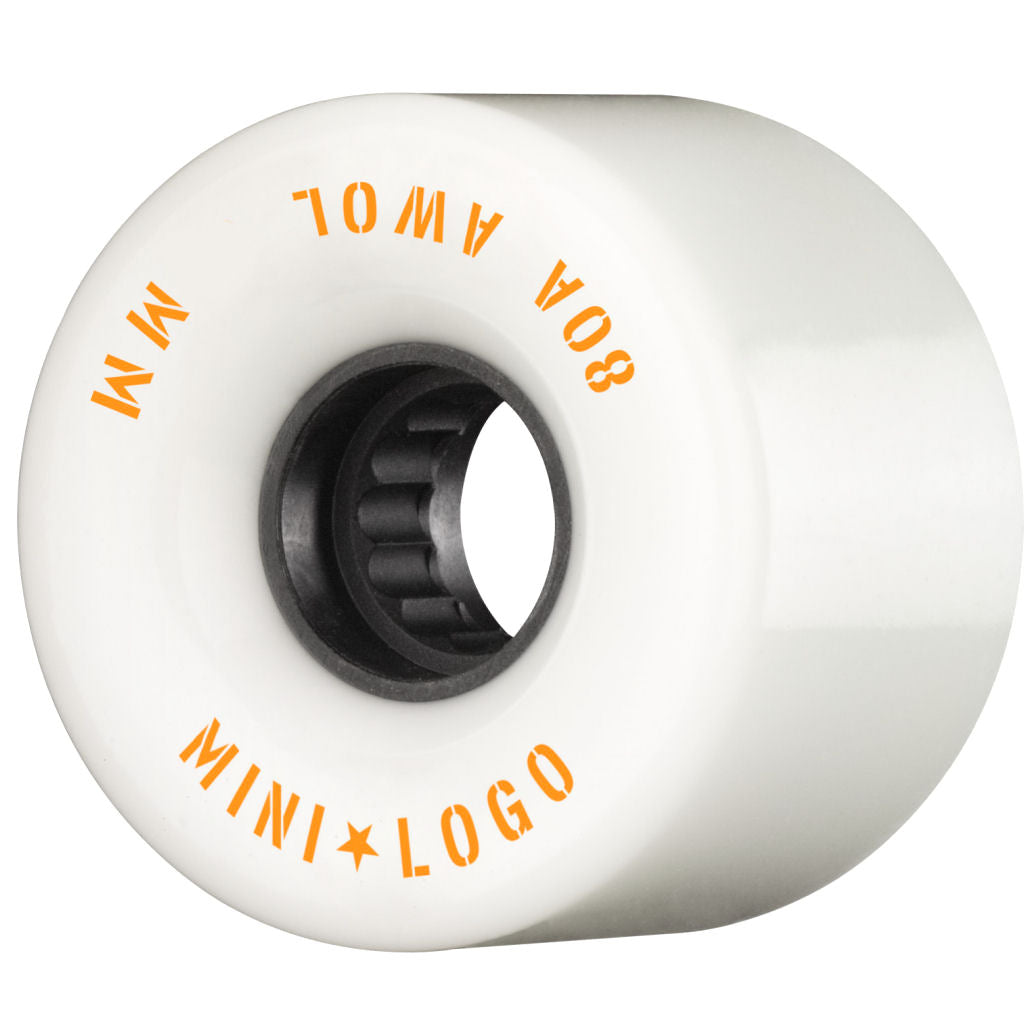 Mini Logo Wheels AWOL 80A 59mm White