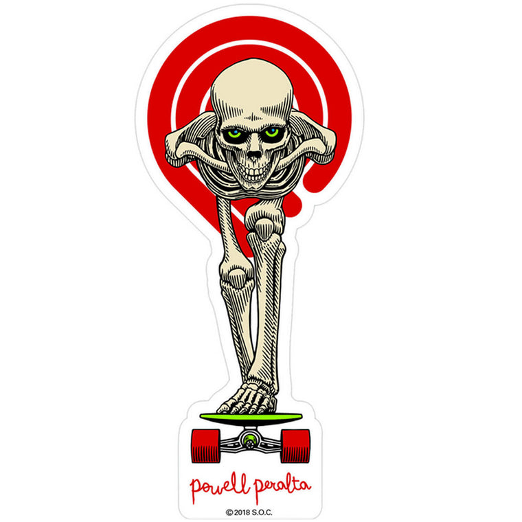 Powell Peralta Sticker Tucking Skeleton