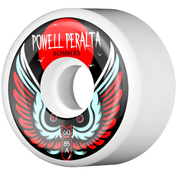 Powell Peralta Bomber III White 85A 60mm